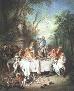 Luncheon Party Nicolas Lancret